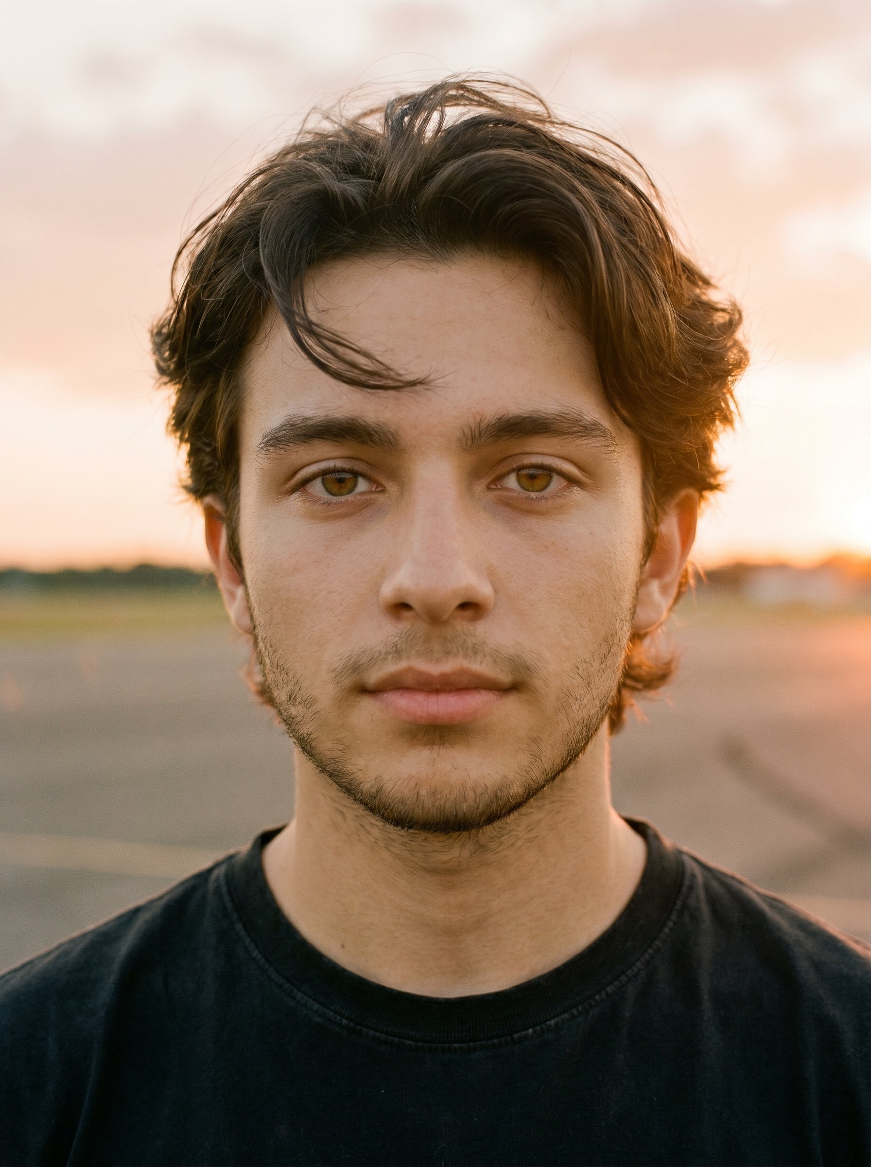 Portrait — Yusuf, tight head-and-shoulders, the Subject-Lock anchor for the wider context-frames below