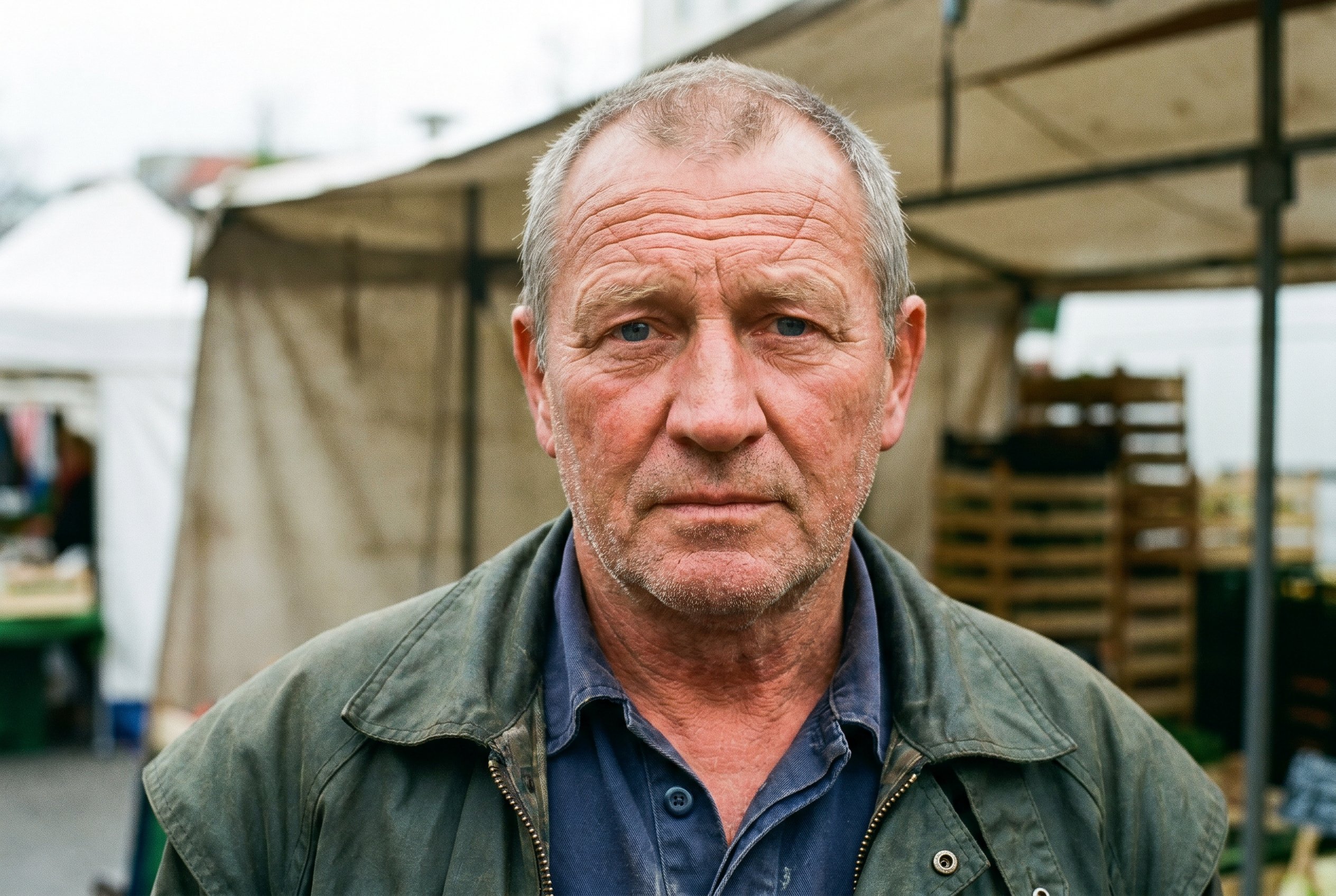 Portrait — Reinhard, tight head-and-shoulders, the Subject-Lock anchor for the wider context-frames below