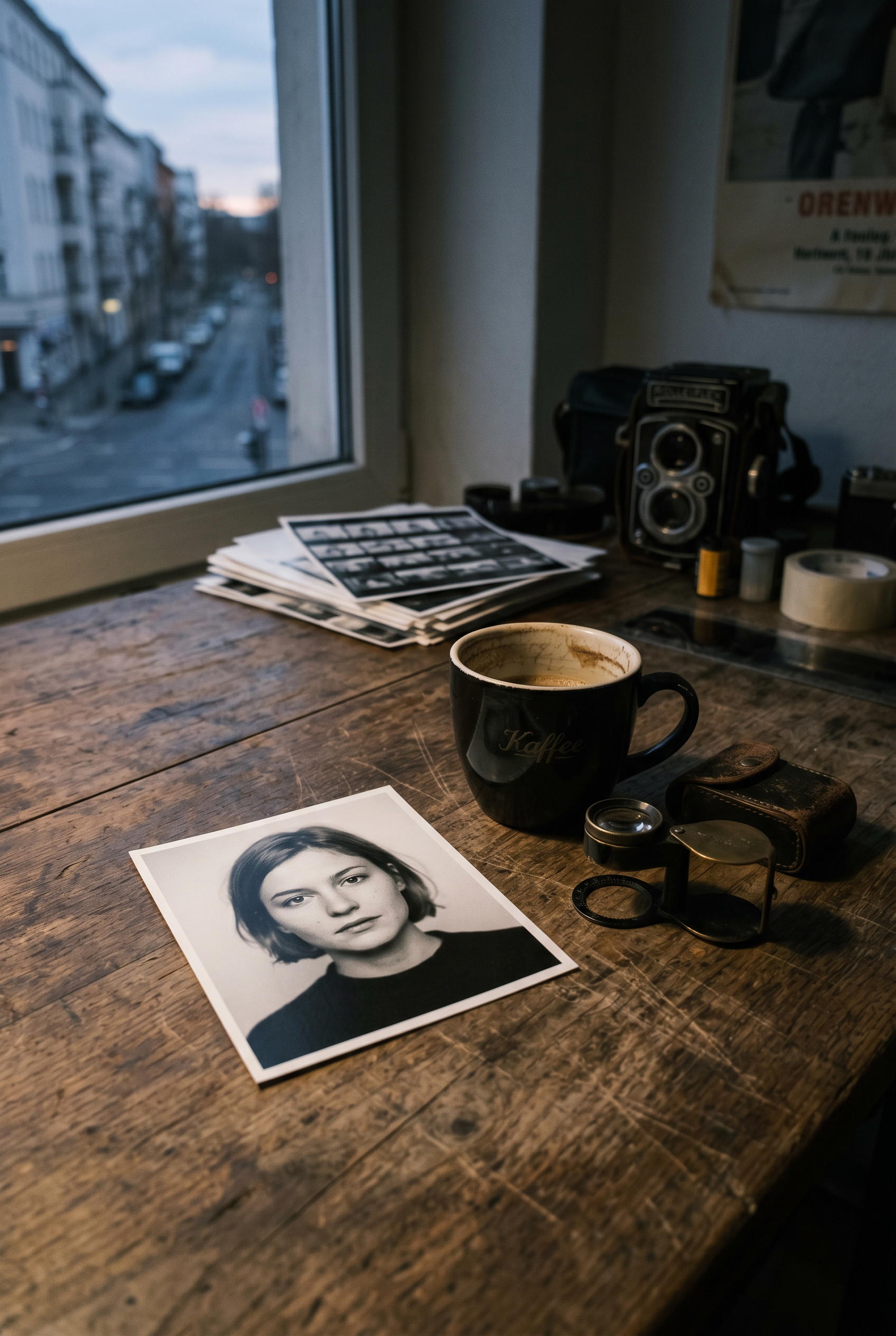 One face left on the table