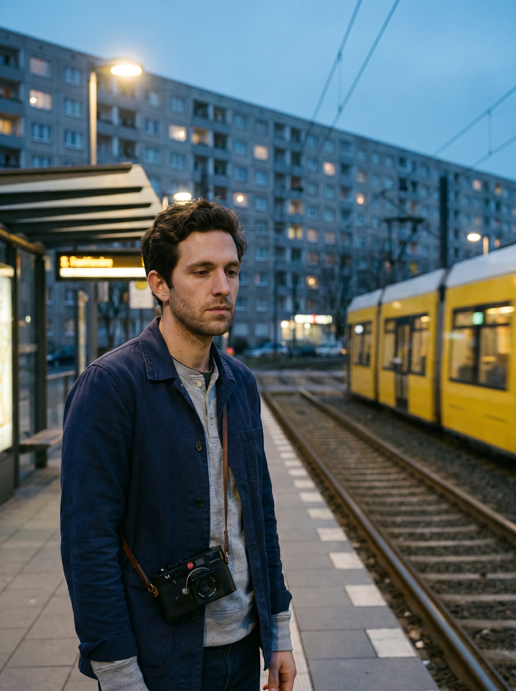 Me at the end of the day, Frankfurter Allee